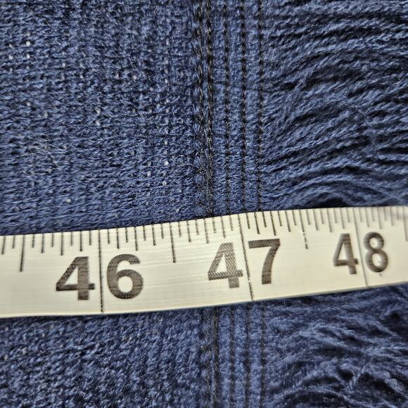 Dallas Cowboys Ford Scarf Go Further Blue Knit Winter NFL Football Texas Fringe - Picture 10 of 12